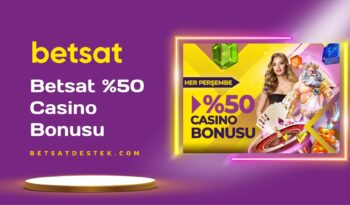 Betsat %50 Casino Bonusu